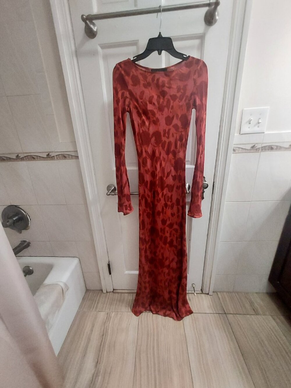 Realisation Par Red Havana The Gia Maxi Silk Dress - Picture 4 of 8